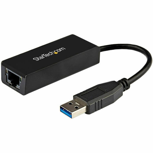 StarTech USB to Ethernet Adapter, USB 3.0 to 10/100/1000 Gigabit Ethernet LAN Adapter, USB to RJ45 Adapter, TAA Compliant