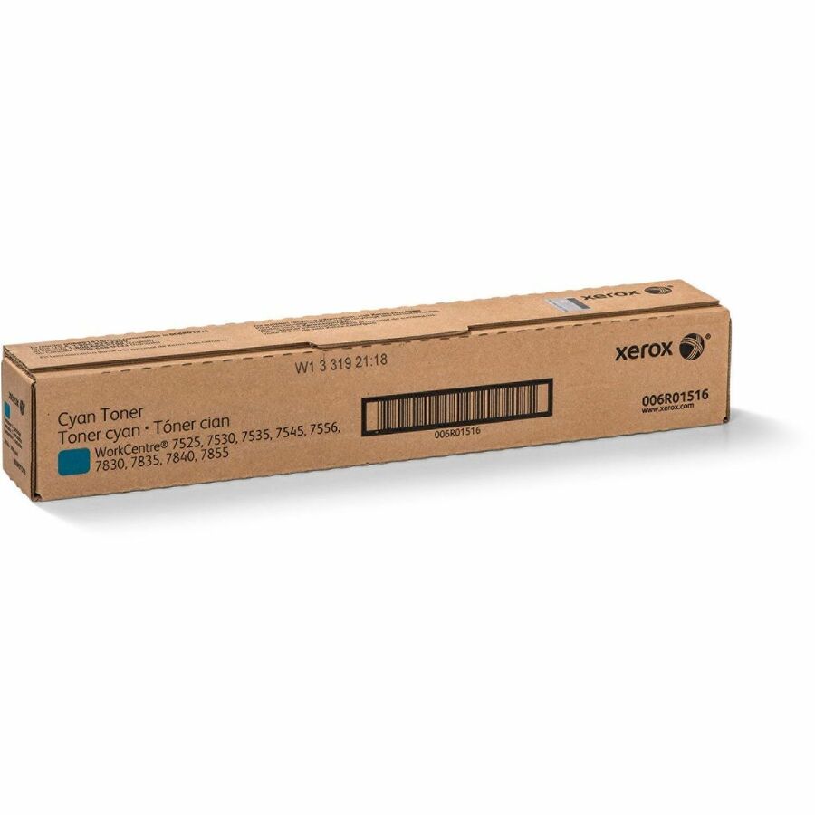Xerox Genuine WorkCentre&reg; 7500 Series, 7800 Series, 7800i Series, 7970i, EC7800 Series, WorkCentre 7970, Cyan Toner Cartridge