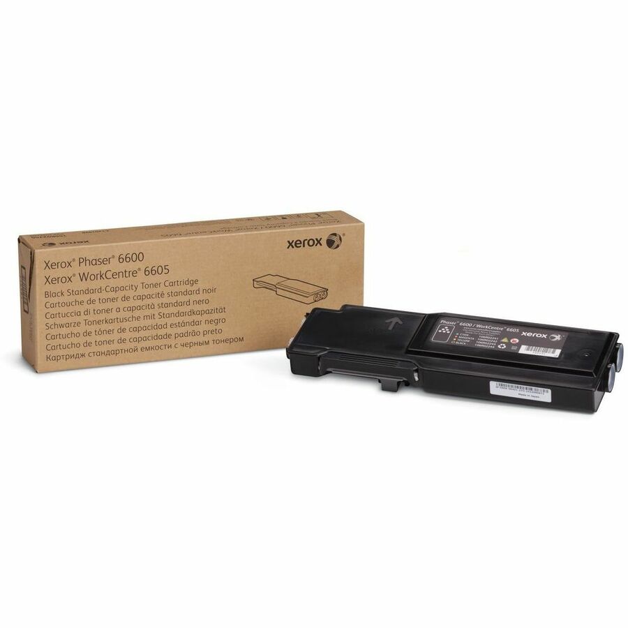 Xerox Genuine Phaser™ 6600, WorkCentre™ 6605 Black Toner Cartridge