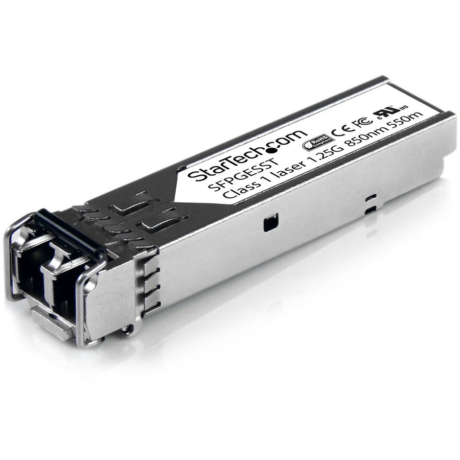StarTech Cisco SFP-GE-S Compatible SFP Module - 1000BASE-SX - 1GE Gigabit Ethernet SFP 1GbE Multimode Fiber MMF Optic Transceiver