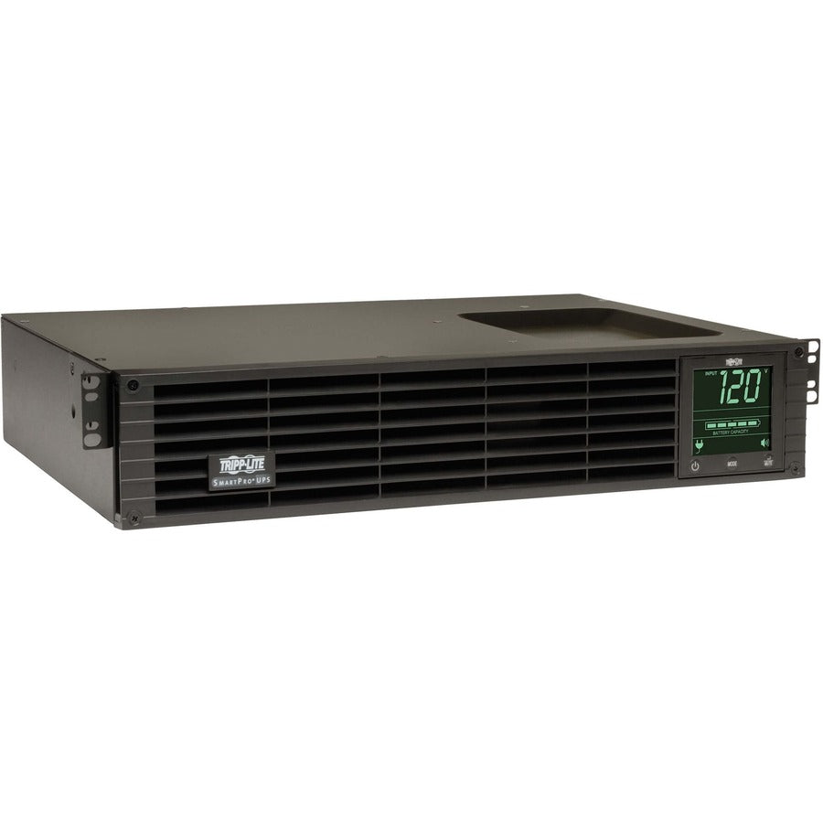 Tripp Lite by Eaton UPS SmartPro 120V 1.5kVA 1.35kW Line-Interactive Sine Wave UPS 2U Rack/Tower WEBCARDLX Network Interface LCD USB 8 Outlets