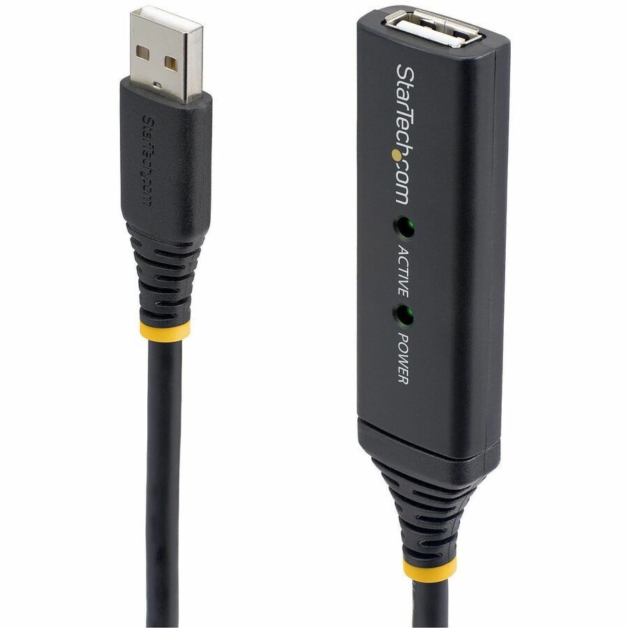 StarTech 15m USB 2.0 Active Extension Cable, M/F, TAA