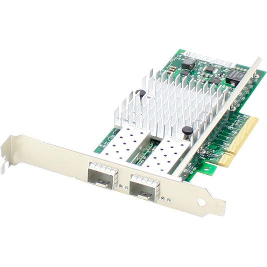 AddOn 10Gbs Dual Open SFP+ Port PCIe 2.0 x8 Network Interface Card w/PXE boot