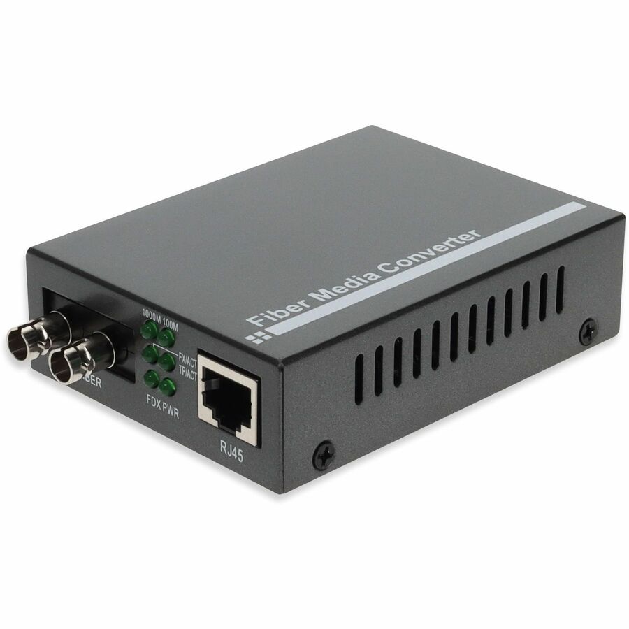 AddOn 10/100Base-TX(RJ-45) to 100Base-FX(ST) MMF 1310nm 2km Media Converter