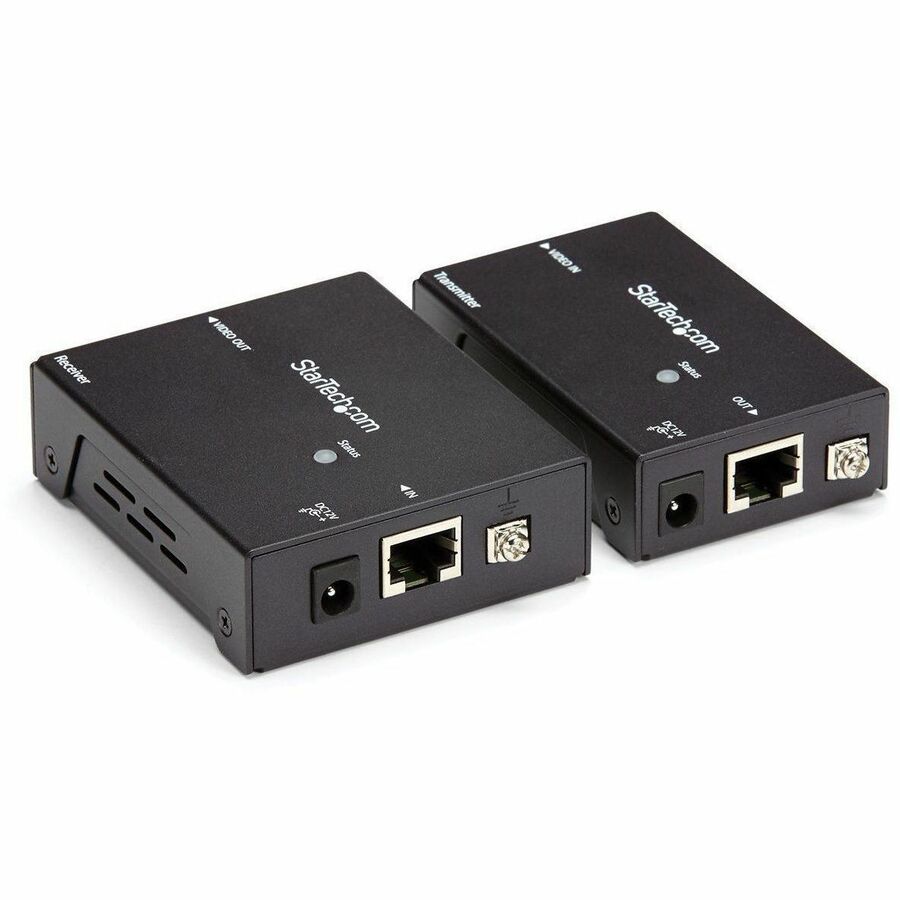 StarTech HDMI over CAT5e HDBaseT Extender, Power over Cable, Ultra HD 4K, TAA