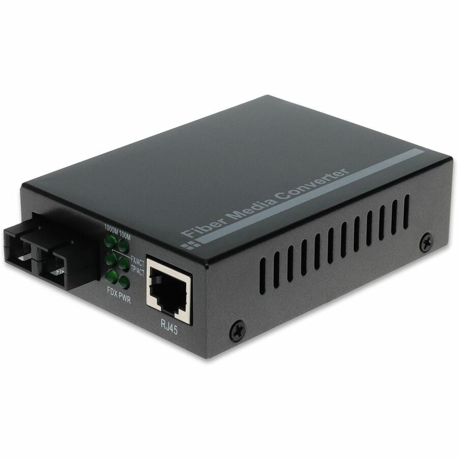 AddOn 10/100/1000Base-TX(RJ-45) to 1000Base-LX(SC) SMF 1310nm 40km Media Converter