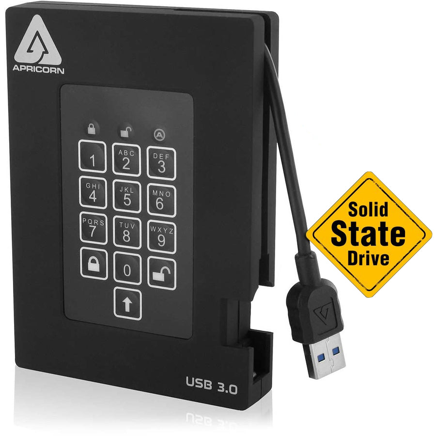 FIPS VALIDATED, 256GB SSD USB 3.0