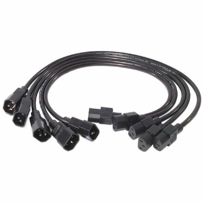 APC Power Cord Kit (5 ea), C13 to C14, 0.6m