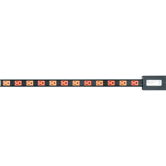 Middle Atlantic Select PDT Low Profile Vertical Power Strip with Dual Circuit - 15 Amp - 12 Outlet - Hardwired