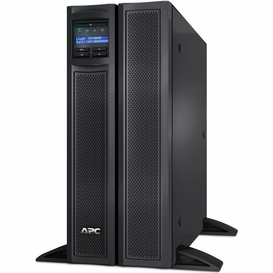 APC Smart-UPS X, Line Interactive, 2200VA, Rack/tower convertible 4U, 208V-230V, 8x C13+2x C19 IEC, SmartSlot, Extended runtime, Short depth