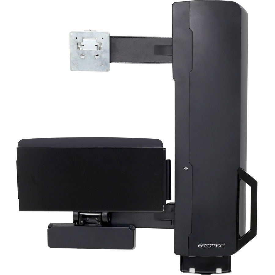 Ergotron StyleView Wall Mount for Mouse, Monitor, Keyboard, Workstation - Black