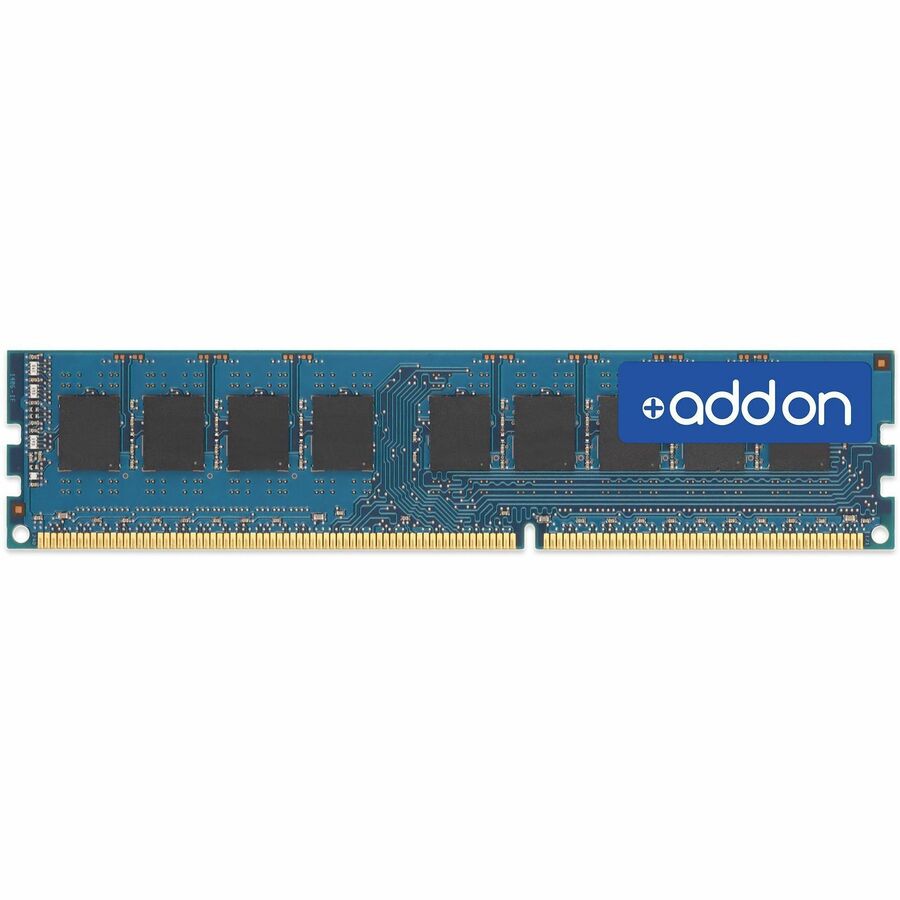 AddOn AM1600D3DR8VEN/4G x1 JEDEC Standard Factory Original 4GB DDR3-1600MHz Unbuffered ECC Dual Rank x8 1.35V 240-pin CL11 Very Low Profile UDIMM