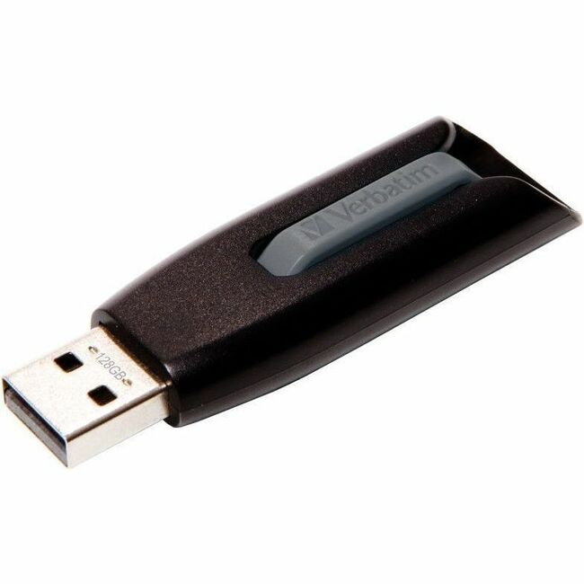 128GB Store 'n' Go&reg; V3 USB 3.2 Gen 1 Flash Drive - Gray