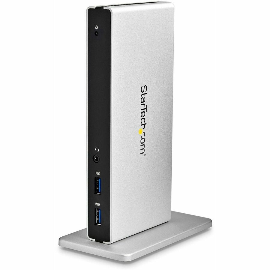 StarTech Dual-Monitor USB 3.0 Docking Station - DVI Outputs - Mac & Windows - DVI to VGA & DVI to HDMI Adapters Included - USB3SDOCKDD
