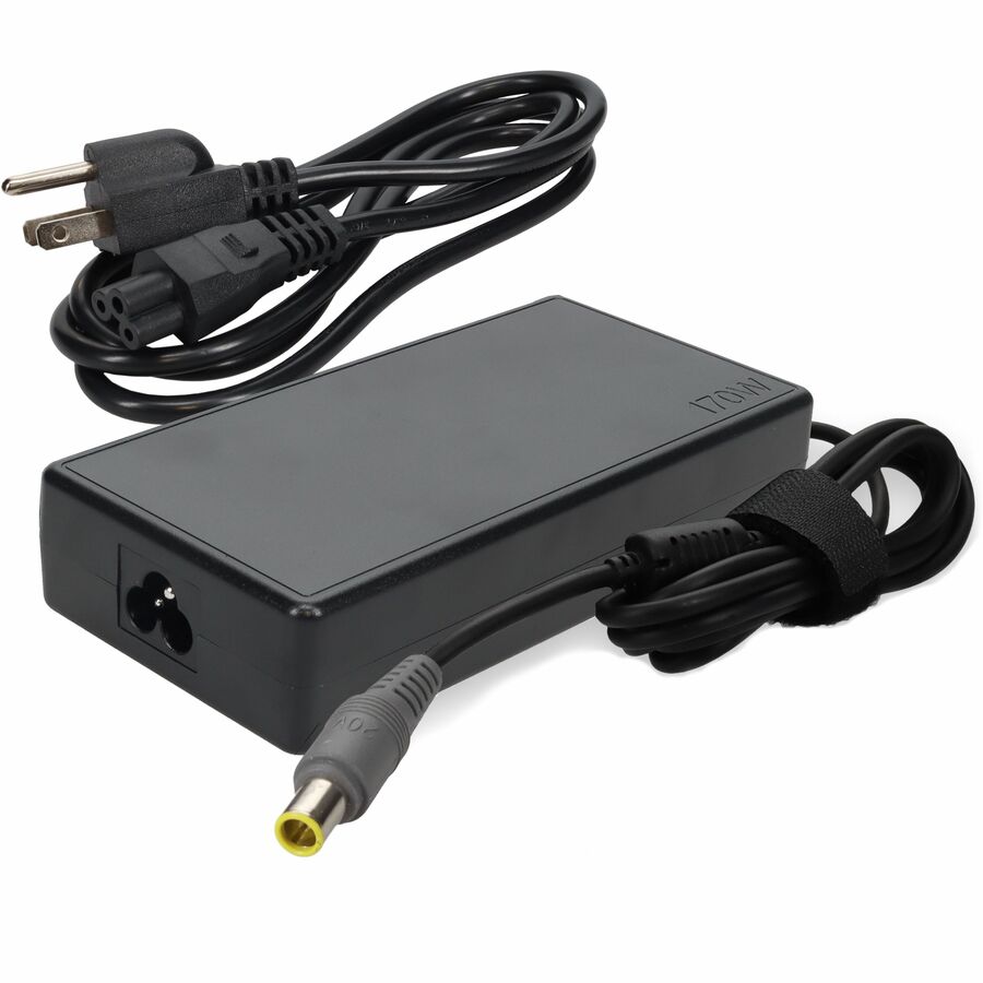 AddOn Lenovo 55Y9317 Compatible 135W 20V at 6.75A Black 7.9 mm x 5.5 mm Laptop Power Adapter and Cable