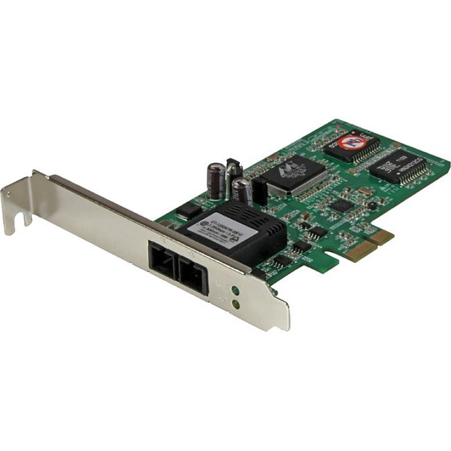 StarTech PCI Express (PCIe) Gigabit Ethernet Multimode SC Fiber Network Card Adapter NIC, 550m, TAA