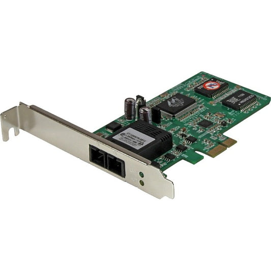 StarTech PCI Express (PCIe) Gigabit Ethernet Multimode SC Fiber Network Card Adapter NIC, 550m, TAA