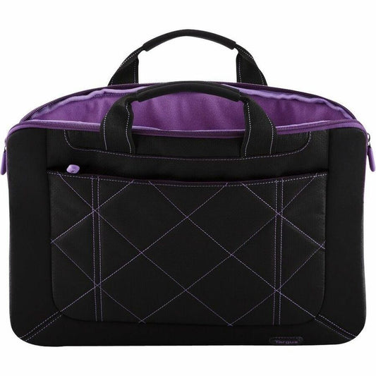 Targus Pulse TSS57401US Carrying Case (Sleeve) for 14" to 16" Notebook - Black, Purple - TAA Compliant