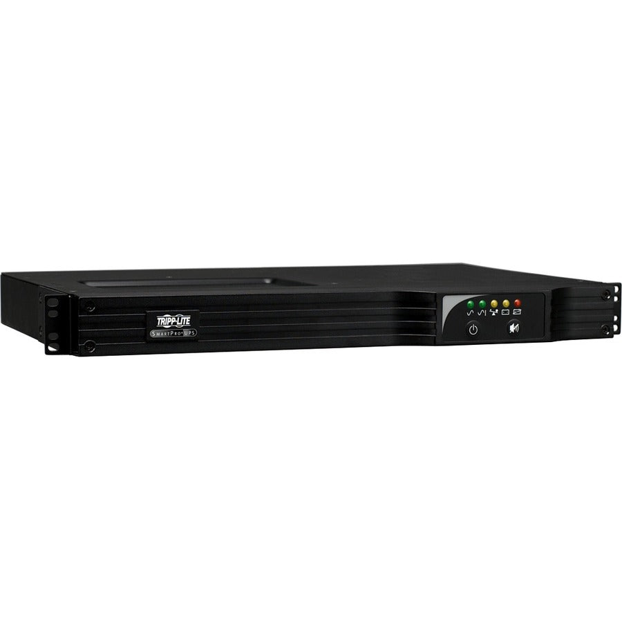 Tripp Lite by Eaton UPS TAA-Compliant SmartPro 120V 500VA 300W Line-Interactive UPS 1U Rack/Vertical Network Card Options USB DB9 Serial