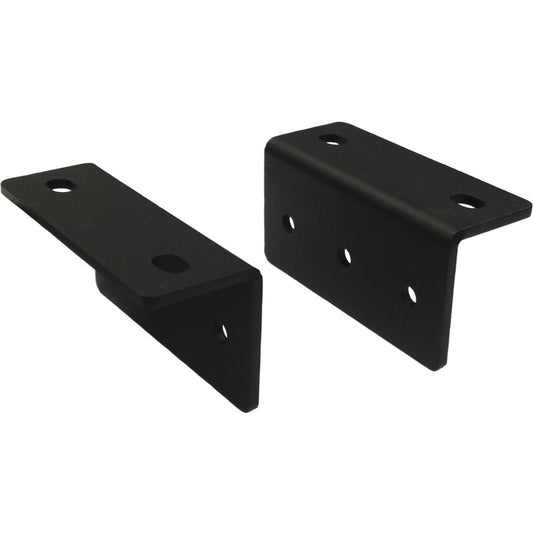 Vaddio Undermount Brackets - For 1/2 Rack Unit Devices - Black