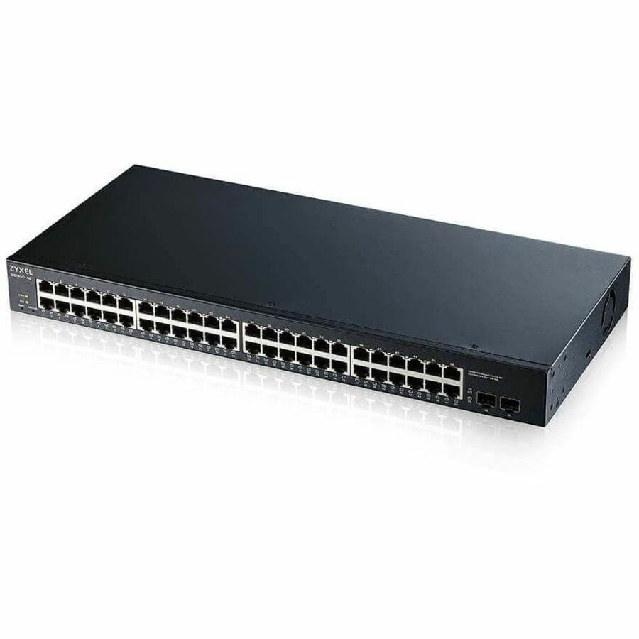 ZyXEL GS1900-48 L2 Web Managed 48-Port GbE Rackmount Switch with 2 SFP, Total 50-Ports