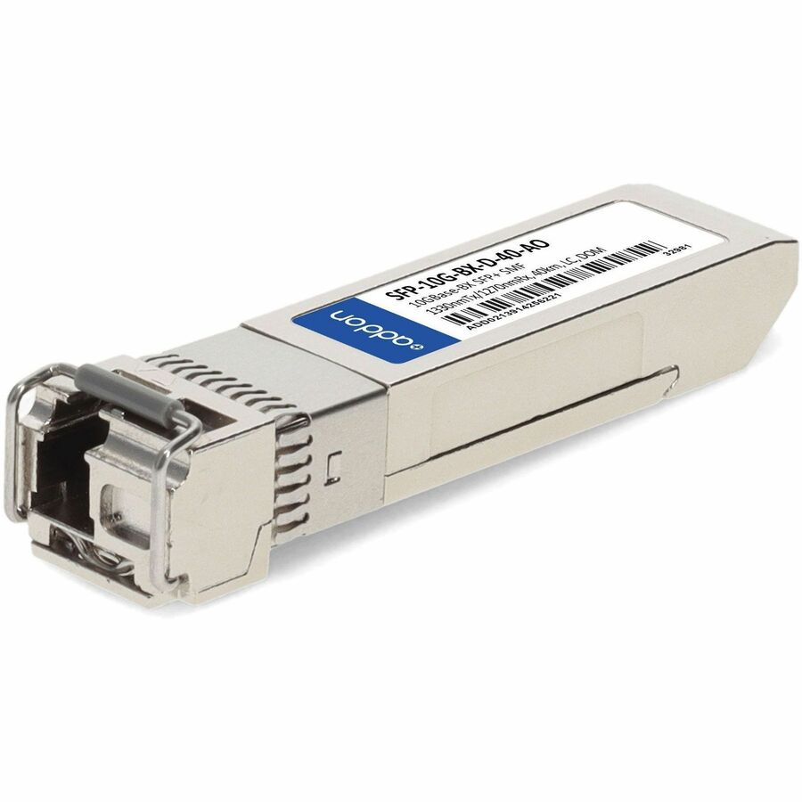 AddOn Cisco SFP-10G-BX-D-40 Compatible TAA 10GBase-BX SFP+ Transceiver (SMF, 1330nmTx/1270nmRx, 40km, LC, DOM)
