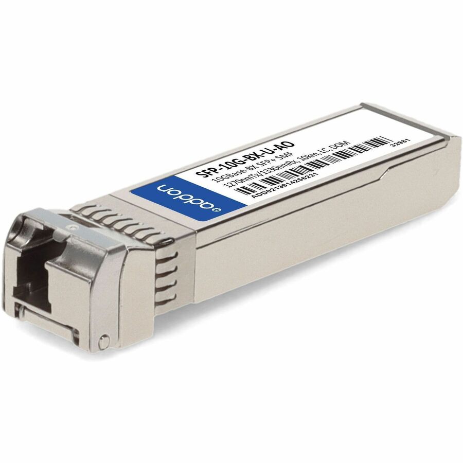 AddOn Cisco SFP-10G-BX-U Compatible TAA 10GBase-BX SFP+ Transceiver (SMF, 1270nmTx/1330nmRx, 10km, LC, DOM)
