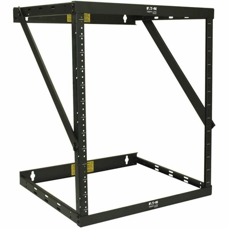 Tripp Lite by Eaton SmartRack 12U Heavy-Duty Flat-Pack Low-Profile Switch-Depth Wall-Mount 2-Post Open Frame Rack