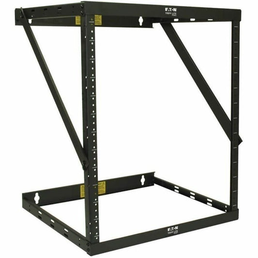 Tripp Lite by Eaton SmartRack 12U Heavy-Duty Flat-Pack Low-Profile Switch-Depth Wall-Mount 2-Post Open Frame Rack