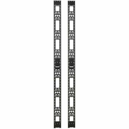 Tripp Lite by Eaton 45U Rack Enclosure Server Cabinet Vertical Cable Management Bars