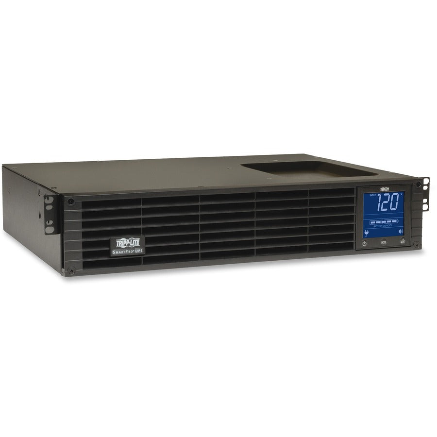 Tripp Lite by Eaton UPS SmartPro 120V 1.5kVA 1kW Line-Interactive Sine Wave UPS 2U Rack/Tower LCD USB DB9 8 Outlets