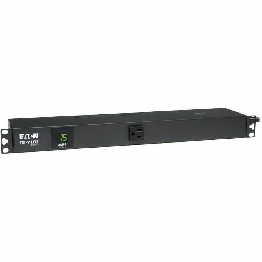 Tripp Lite by Eaton PDU 1.5kW Single-Phase Local Metered PDU 100-127V Outlets (13 5-15R) 5-15P Input with 6 ft. (1.83 m) Cord 1U Rack-Mount