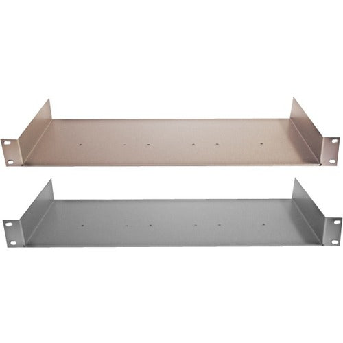Gefen 1U Rack Tray - Gray Finish for Half-Rack AV Equipment Mounting (EXT-RACK-1U-GRY)