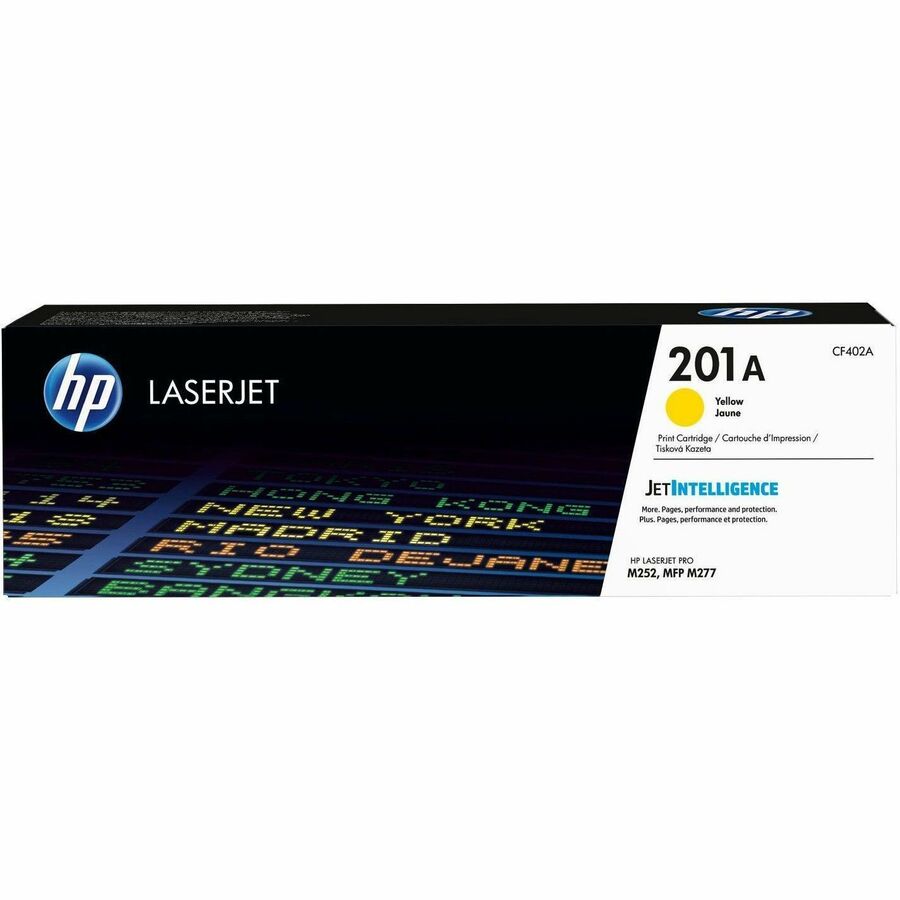 HP 201A Original Laser Toner Cartridge - Yellow - 1 Each