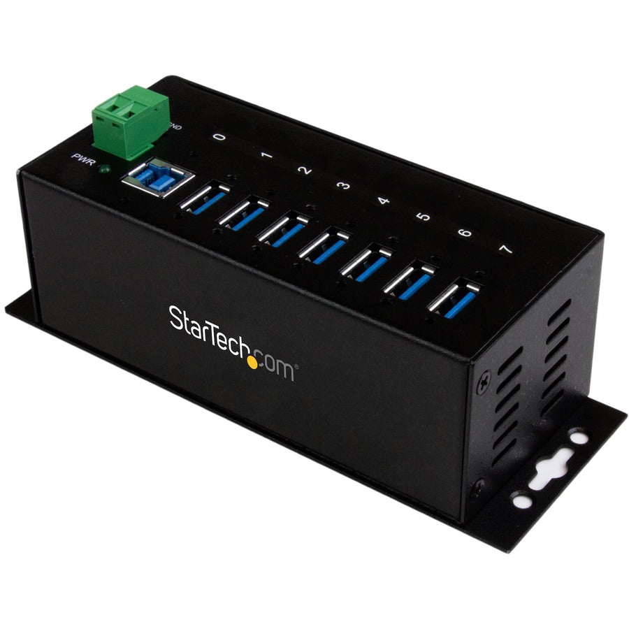 StarTech 7 Port Industrial USB 3.0 Hub with ESD, 5Gbps, TAA