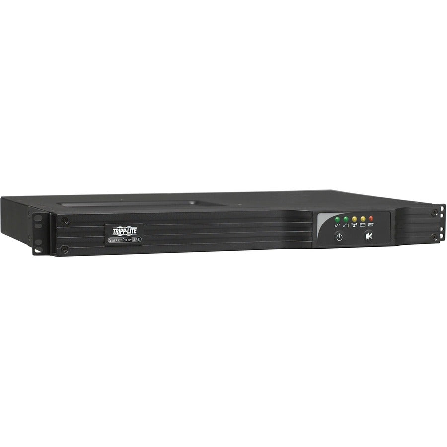 Tripp Lite by Eaton UPS SmartPro 120V 1kVA 800W Line-Interactive Sine Wave UPS 1U Rack/Vertical WEBCARDLX Network Interface USB DB9 6 Outlets