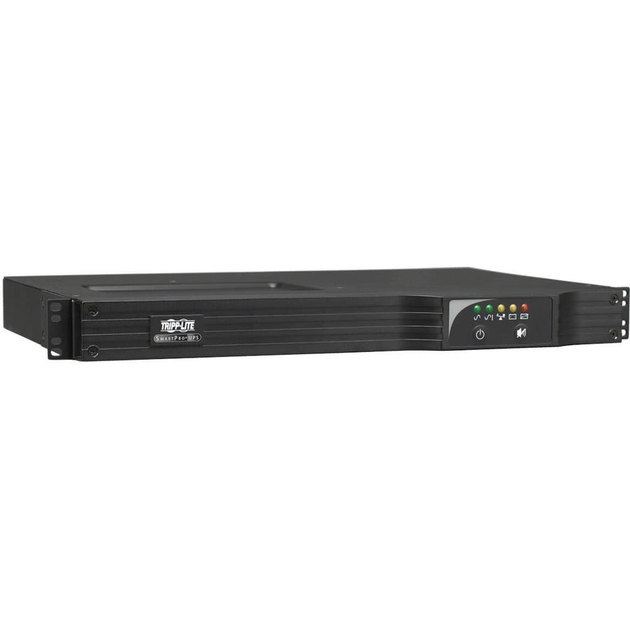 Tripp Lite by Eaton UPS SmartPro 120V 750VA 600W Line-Interactive Sine Wave UPS 1U Rack/Vertical Pre-installed WEBCARDLX Network Interface USB DB9 Serial