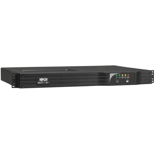 Tripp Lite by Eaton UPS SmartPro 120V 750VA 600W Line-Interactive Sine Wave UPS 1U Rack/Vertical Pre-installed WEBCARDLX Network Interface USB DB9 Serial