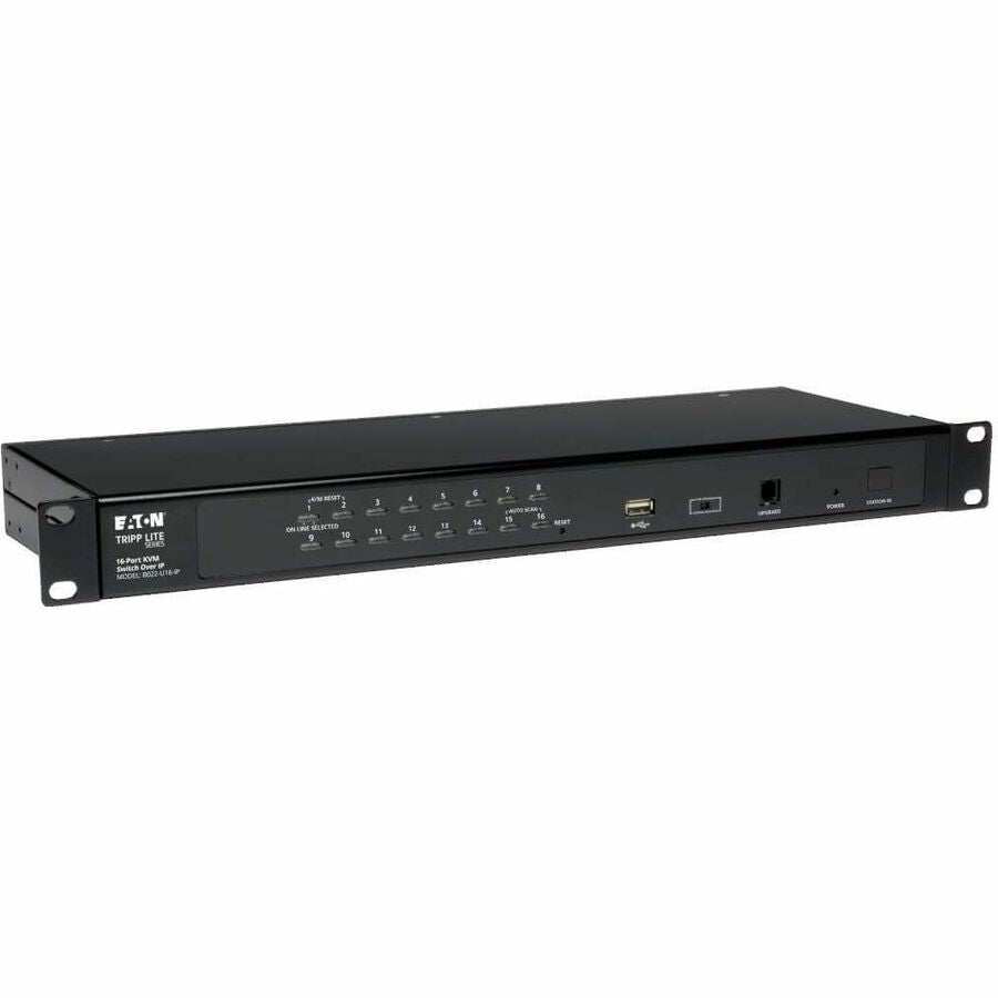 Tripp Lite by Eaton 16-Port Rackmount KVM Switch w/ Built in IP and On Screen Display 1U