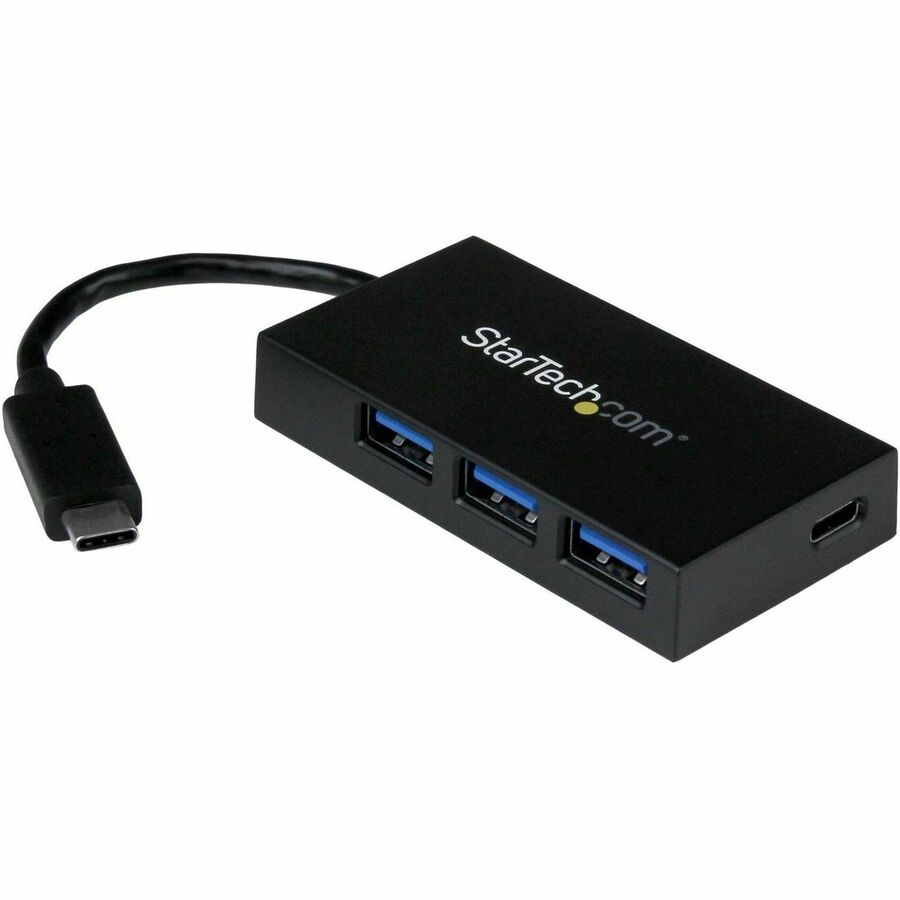 StarTech USB C Hub - 4 Port USB-C to USB-A (3x) and USB-C (1x) - Bus Powered USB Hub - USB Type C Hub - Port Expander, TAA