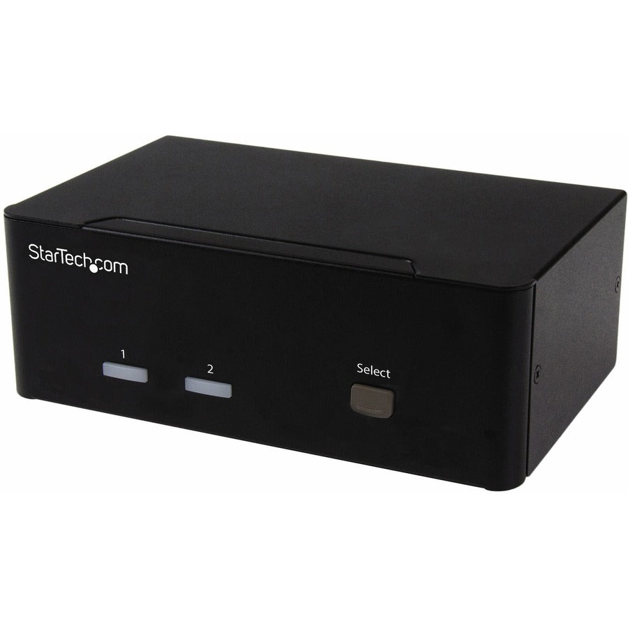 StarTech 2-port KVM Switch with Dual VGA and 2-port USB Hub - USB 2.0
