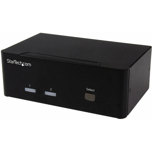 StarTech 2-port KVM Switch with Dual VGA and 2-port USB Hub - USB 2.0