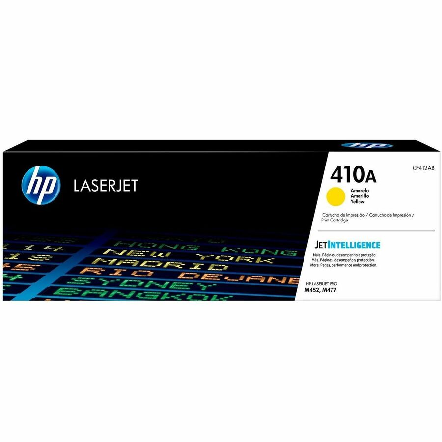 HP 410A Original Laser Toner Cartridge - Single Pack - Yellow - 1 Each