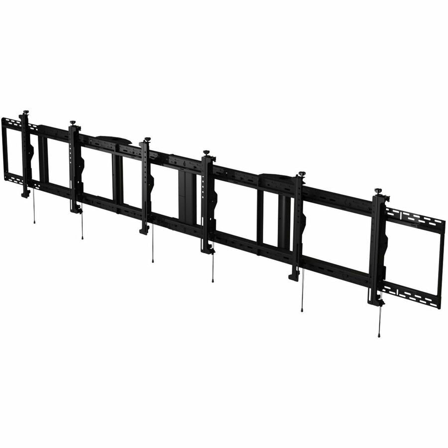 Peerless-AV&reg; SmartMount&reg; Digital Menu Board Ceiling Mount with 8pt Adjustment - Landscape 3x1 Configuration for 46" to 48" Displays