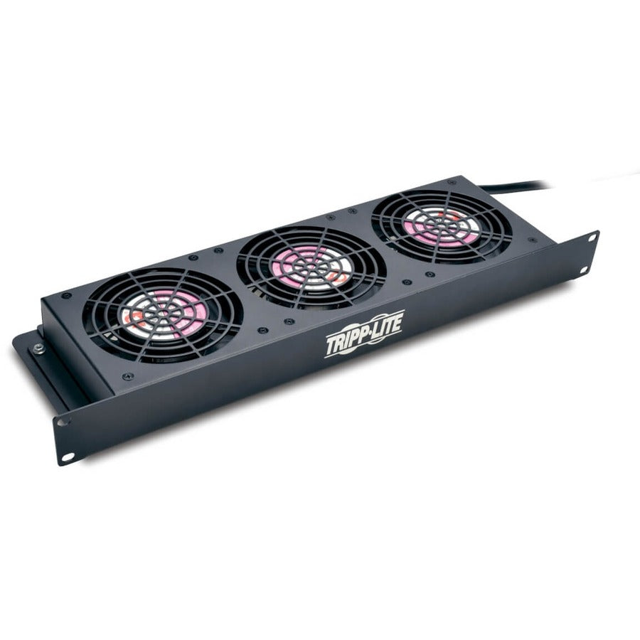 Tripp Lite by Eaton SmartRack 1U Fan Tray 3 120V High-Performance Fans 210 CFM 5-15P Plug
