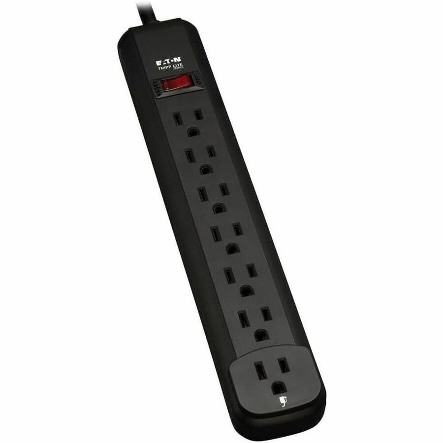 Eaton Tripp Lite Series Power It! 7-Outlet Power Strip, 25 ft. (7.62 m) Cord, Black Housing