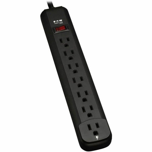 Eaton Tripp Lite Series Power It! 7-Outlet Power Strip, 25 ft. (7.62 m) Cord, Black Housing