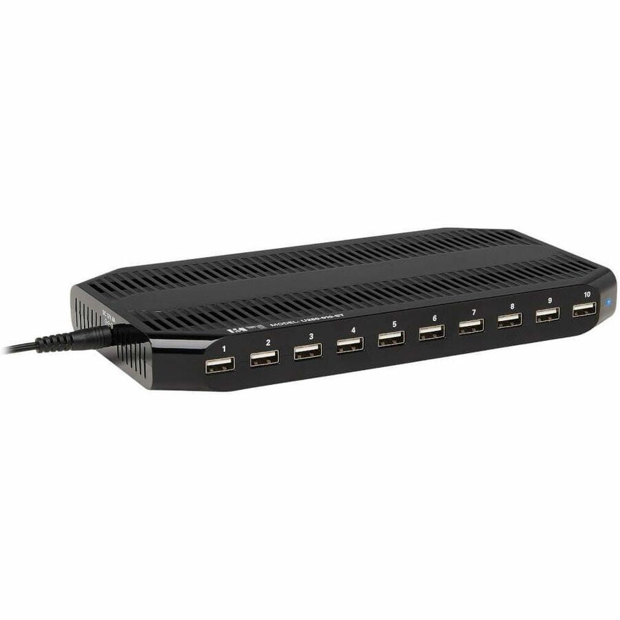 Tripp Lite by Eaton 10-Port USB Charging Station with Adjustable Storage 12V 8A (96W) USB Charger Output
