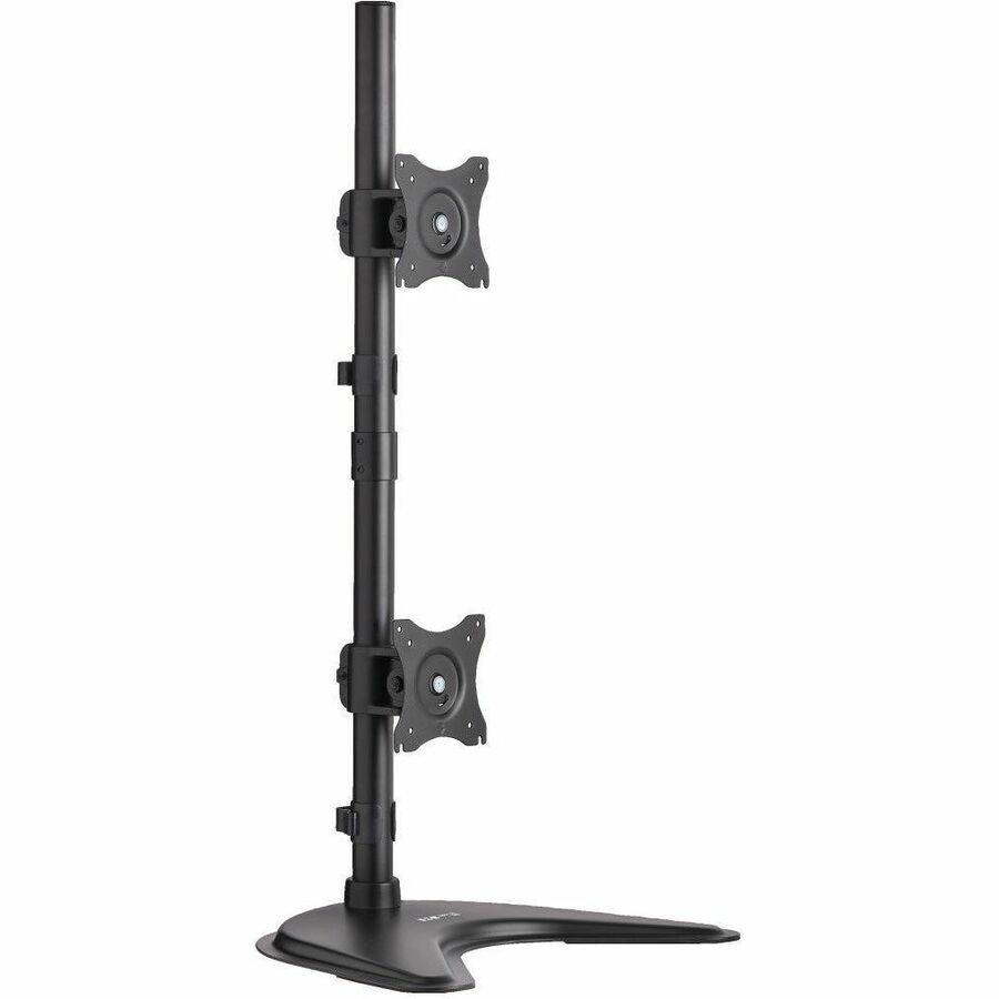 Tripp Lite by Eaton Dual Vertical Flat-Screen Desk Mount Monitor Stand Clamp Swivel Tilt 15" to 27" Flat Screen Displays
