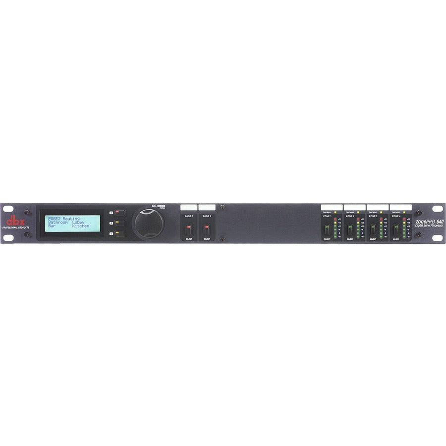 dbx ZonePRO 640 Audio Processor